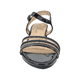 thumbnail image 2 of SANDALIAS DE FIESTA BONNY FRANCO NEGRO CHAROL MUJER 406-0018 - Talla 35, 2 of 6