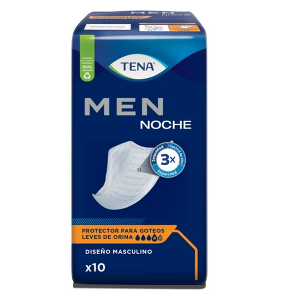 Protector Incontinencia Men Noche, 10 Un