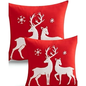 Genérico - Juego De 2 Fundas De Cojin Para Navidad K7