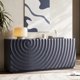thumbnail image 1 of Gabinete de bufé con almacenamiento,4 puertas Moderno Accent Storage Sideboard,Lujoso bufé de gabinete de piso con antidumping independiente para cocina, 1 of 5