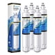 thumbnail image 1 of Filtro de agua para refrigerador EXCELPURE RPWF de repuesto, paquete de 4, 1 of 9