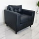thumbnail image 2 of Poltrona Suecia Ecocuero Negro, 2 of 3