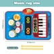 thumbnail image 2 of 2 In 1 Musical Toys, Toddler Piano & Drum Mat With 2 Sticks, Musical Mats-Piano Keyboard & Drum, Learning Floor Blanket, Birthday Gifts For 1 2 3 Year Old Boys & Girls Baby Toys, 2 of 2