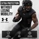 thumbnail image 5 of Camiseta de compresión Under Armour para fútbol con 5 almohadillas, 5 of 7