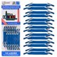 thumbnail image 1 of Cordón U‑Lace Slims Pack Doble Azul Real, 1 of 8