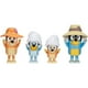 thumbnail image 2 of Bluey Pack 4 Figuras De 6 Cm. Viaje Familiar celeste, 2 of 6