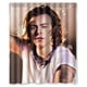 thumbnail image 1 of Cortina de ducha de Harry Styles, juego de cortinas de baño con ganchos, tamaño 66 x 72 pulgadas, 1 of 3