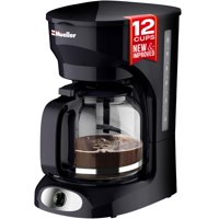 Müellerhome - Cafetera De Goteo Mueller, Jarra De Borosilicato Para 12 Tazas, 1,8 L