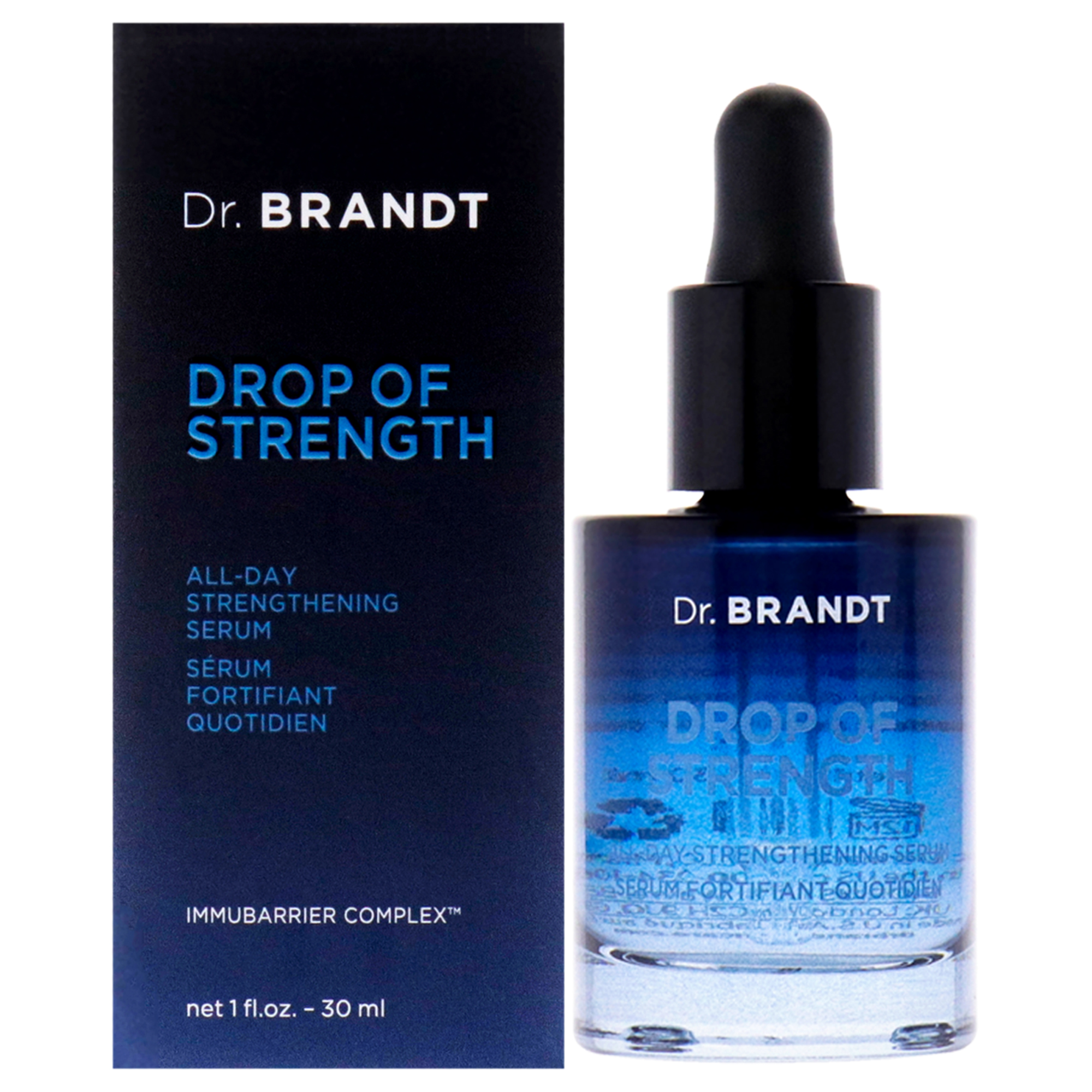 Dr. Brandt - Suero Fortalecedor Drop Of Strength Durante Todo El Día Del Para Mujeres - Suero De 1 Oz