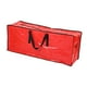 thumbnail image 1 of Bolsa De Almacenamiento Para árbol De Navidad, Organizador Con Cremallera Para árboles De Navidad, Colgantes, Vacaciones, Rojo, Pequeño, 1 of 3