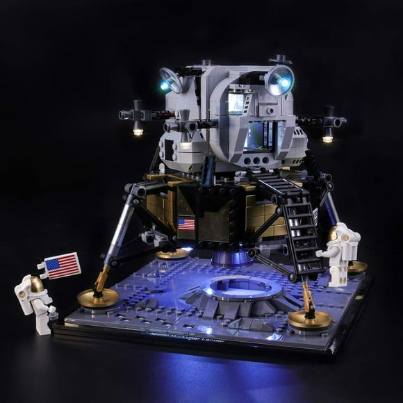Kit de iluminación LED BRIKSMAX para Lego Creator NASA Apollo 11