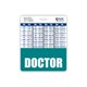 thumbnail image 1 of Soporte de credencial Scrubs and Stuff LLC Sobredimensionado color verde azulado, 1 of 4