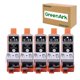 thumbnail image 1 of Cartucho de tinta negro GREENARK PGI-35, paquete de 5, 9,5 ml, 1 of 7