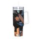 thumbnail image 2 of Vaso Térmico de Acero Inoxidable Desmarcar Tiempos Violentos con Asa 40 oz, 2 of 6
