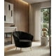 thumbnail image 2 of Poltrona Shell 1 Cuerpo Negro gold, 2 of 2
