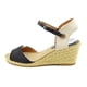 thumbnail image 2 of Sandalia con cuña Lucky Brand Kyndra para mujer, color negro, 2 of 5