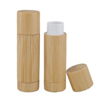 Ioensy - 2 Uds Contenedor Vacío De Lápiz Labial 5G Mini Botella De Bálsamo Labial Para Niñas Mujeres Maquillaje A