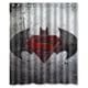 thumbnail image 1 of Cortina de ducha de superhéroe de Los Vengadores Batman, juego de cortina de baño con ganchos, tamaño 60 x 72 pulgadas, 1 of 3