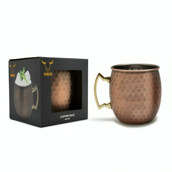 Copper Mug Wayu con Acabado en Cobre