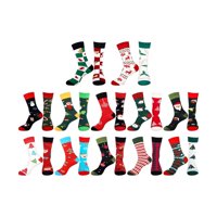 Magideal - Calendario De Adviento De Navidad 2024 Calcetines De Invierno Para Hombres Y Mujeres Calcetines Navideños Novedosos