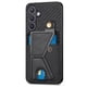thumbnail image 5 of Funda Resistente para Samsung Galaxy S24 Plus con Tarjetero y Soporte, Diseño Magnético Negro, 5 of 5