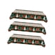 thumbnail image 1 of Mantel Desechable Navideño Impermeable Para Mesa Rectangular, 3 Unidades, Diseño De Copos De Nieve, 1 of 5