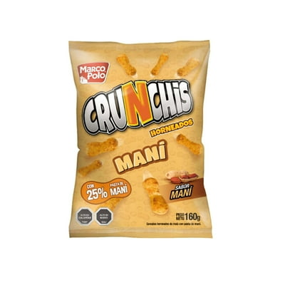 Suflés Crunchis Maní 160 G Marco Polo