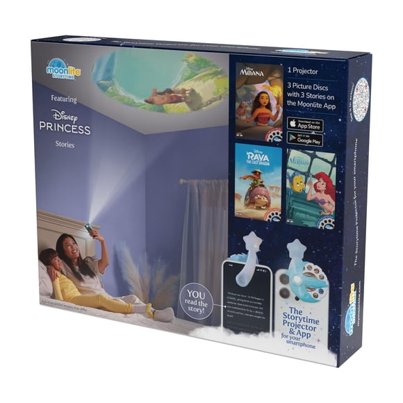 Juguete de aprendizaje electrónico Moonlite Disney Princess 3 Story Projector