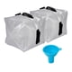 thumbnail image 4 of Pesas de Escalera de Piscina de 2 Piezas Pesas de Ancla Extra Gruesas Bolsas de Arena de Plástico Bolsa de Anclaje de Contenedor con Asa Portátil Univ, 4 of 4