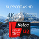 thumbnail image 3 of Tarjeta MicroSD NETAC 128GB Clase 10 UHS-I A1 100MB/s Compatible con Consolas de Videojuegos, Cámaras, Smartphones y Tablets, 3 of 7