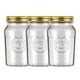 thumbnail image 1 of Set 3 Frascos Americano Vintage Vidrio 1500ml Tapa Dorada, 1 of 3