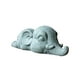 thumbnail image 1 of Elefante De Recuerdo De Decoración De Estatuilla De Mascota De Té De Animal De Piedra Arenisca Verde, 1 of 3