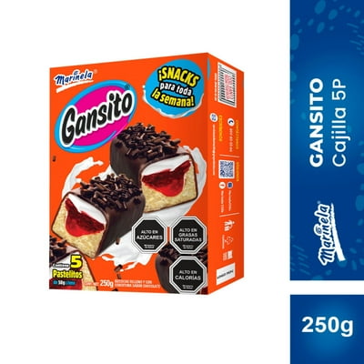 Gansito 5Un Caja 250 G Marinela
