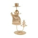 thumbnail image 3 of Candelabro Cónico Candelabro Casa De Campo Año Nuevo Hogar Candelabro Navideño Papá Noel Y árbol, 3 of 5