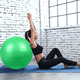 thumbnail image 4 of Pelota de ejercicios: pelota de estabilidad para el hogar, yoga, gimnasio, fisioterapia, suizo y fisioterapia., 4 of 5