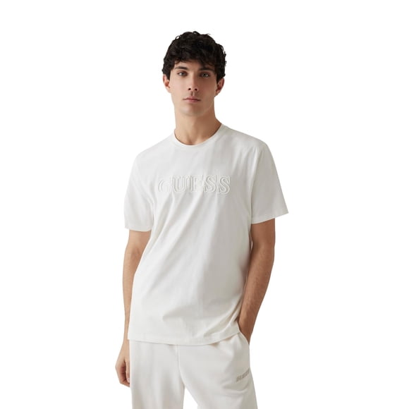 Camiseta GUESS Alphy de manga corta para hombre, Scuffy, talla S
