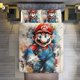 thumbnail image 3 of Super Mario Duvet Cover Set 3 Piece Bedding Set Double Sided Printing Decorative Comforter Cover Set, 3 of 5
