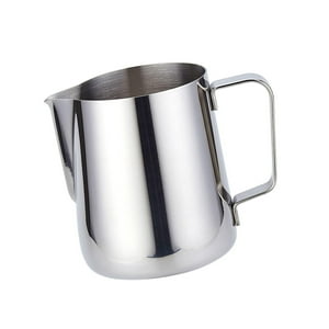 Genérico - Jarra Para Espumar Leche, Jarra De Acero Inoxidable Para Cafetera, Para Café Capuchino, 400 Ml