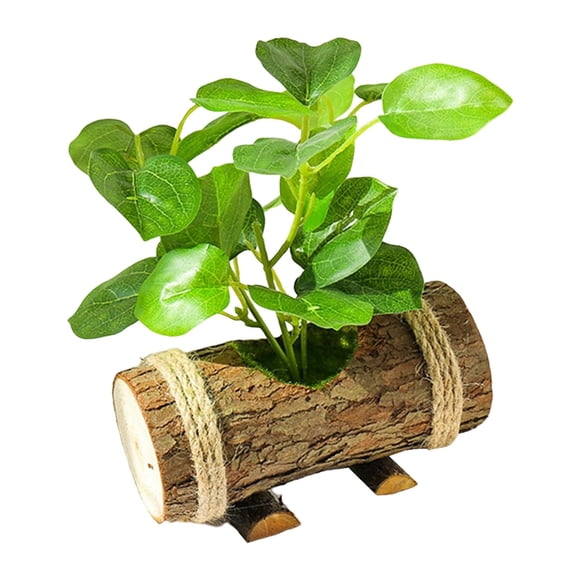 Plantas Verdes En Macetas Artificiales Plantas En Macetas Pequeñas Para Estante Farmhouse Style D