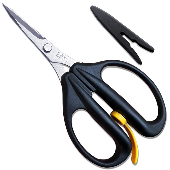 Tijeras CANARY Spring Loaded, hoja afilada de 16 cm