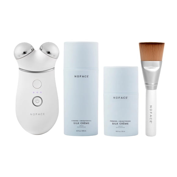 Kit de dispositivos faciales NuFace TRINITY+ Microcurrent con accesorios