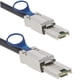 thumbnail image 4 of Cable externo Mini SAS de 26 pines SFF-8088 macho a SFF-8088 macho con 28 AWG, negro, 1 m, 4 of 8