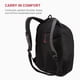thumbnail image 5 of Mochila SwissGear 1186 Bungee 26L, negro/gris, 43 cm, 5 of 7
