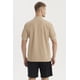 thumbnail image 3 of Polera Hombre Slim Cuello Camisero Beige, 3 of 4