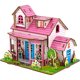 thumbnail image 1 of Rompecabezas 3D de Madera MPIUET Casa Log Cabin, 1 of 3