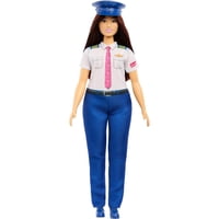 Muñeca Barbie Piloto Mattel Jkf75 Ropa Removible