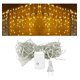 thumbnail image 1 of Luces Navidad Cortina Luces Led Cascada Luces Guirnalda 3mts, 1 of 10