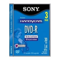 Dvd R Sony 8 Cm 1.4 Gb Hangtab Paquete De 3