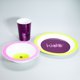 thumbnail image 1 of Set Desayuno 3 Pcs Kido Morado, 1 of 3