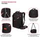 thumbnail image 2 of Mochila SwissGear Hybrid Travel Laptop 48L, negra 55x33x22 cm, 2 of 9